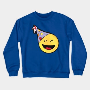 Party Smiley Crewneck Sweatshirt